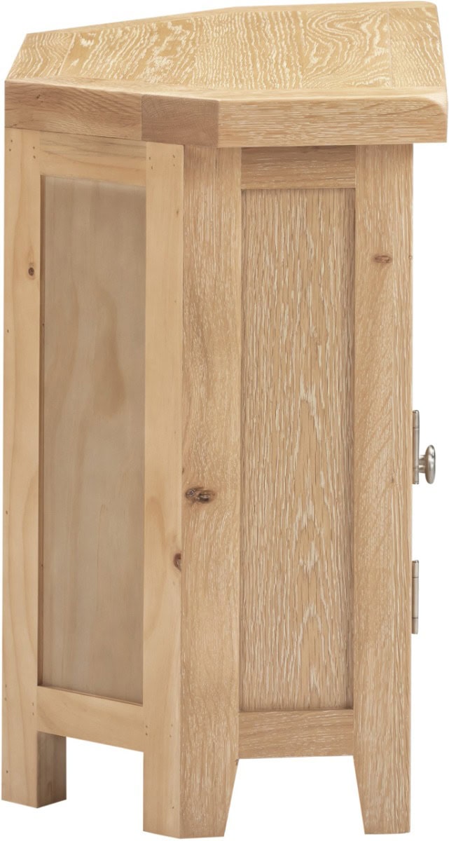 Windsor Corner TV Unit - Natural Oak - Image 6