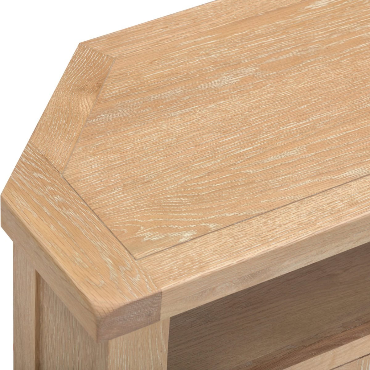 Windsor Corner TV Unit - Natural Oak - Image 7
