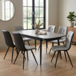 Cassino Dining Chair - Grey - Image 2