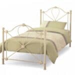 3ft Lyon Ivory Bedframe - Image 1