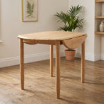 Cologne Round Drop Leaf Dining Table - Image 2