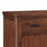 Andorra Acacia 3 Door Sideboard - Image 3