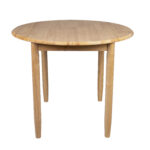 Cologne Round Drop Leaf Dining Set (4 Chairs) - Image 3