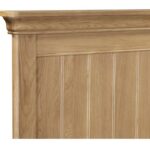 Honey B Oslo 5ft Bedframe - Light Oak - Image 4