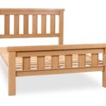 Honey B Newbury 5ft Bedframe - Oak - Image 1