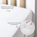 Hippychick Tencel Mattress Protector - 3ft x 6ft6 European Single - Image 4