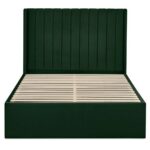 Leigha 4ft6 Bedframe - Green Velvet - Image 7