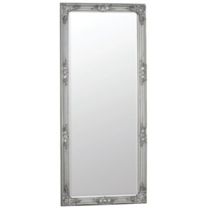 MIR02-LNR-S - Opulence Tall Mirror – Silver