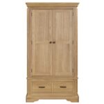 Honey B Oslo Wardrobe - Light Oak - Image 3