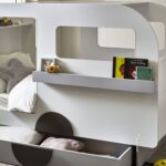 Tourpet Caravan Bed - Vapor Grey & White - Image 7