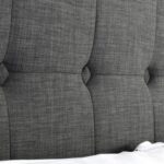 Vomero 4ft6 Bedframe - Light Grey - Image 6