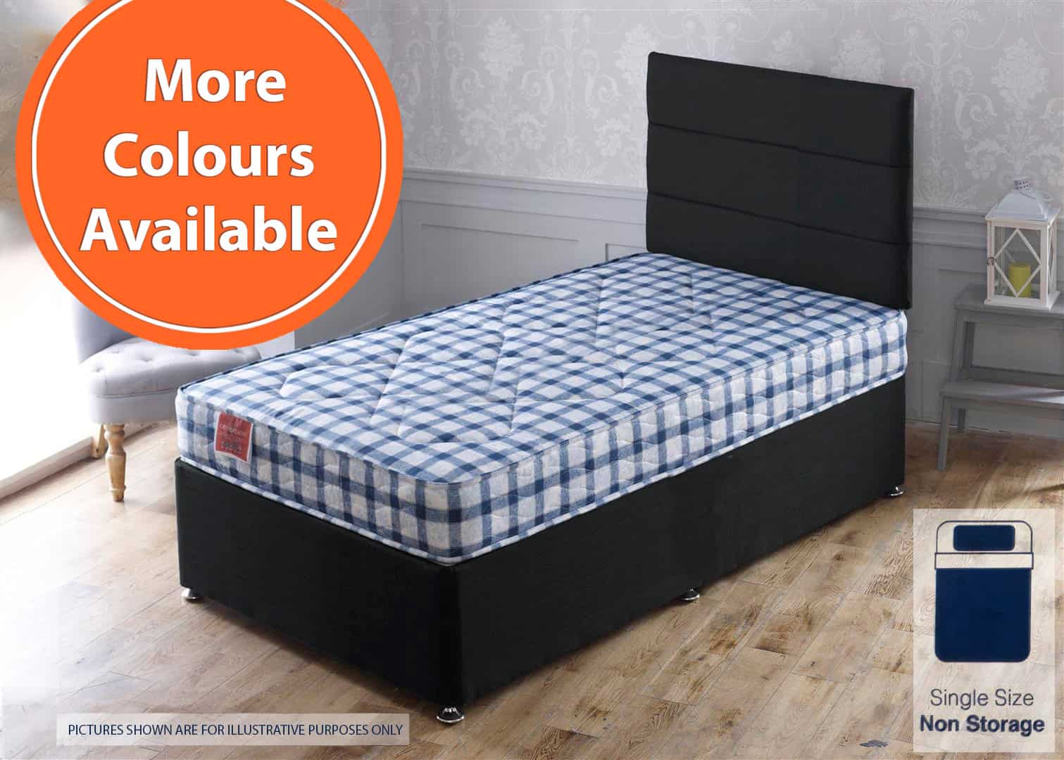 Apollo 2ft6 Acetate Bed