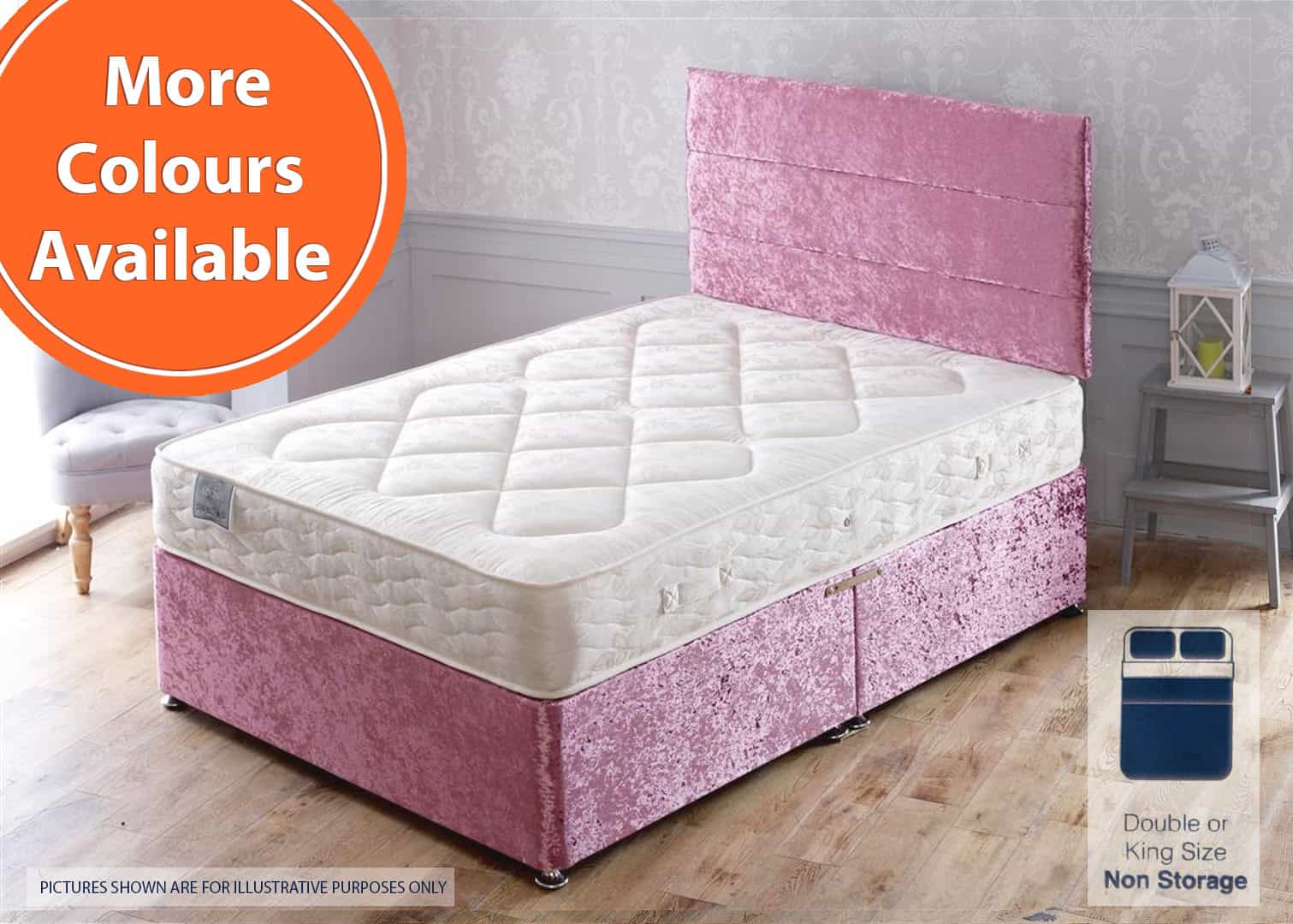 Apollo 4ft Adonis Bed