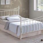 Alderley 4ft6 Bedframe - Ivory - Image 2
