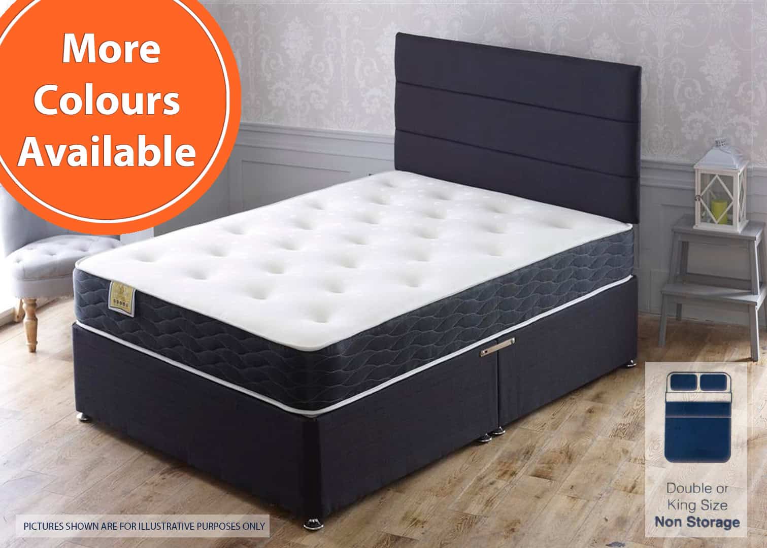 Apollo 4ft Ares Memory Bed