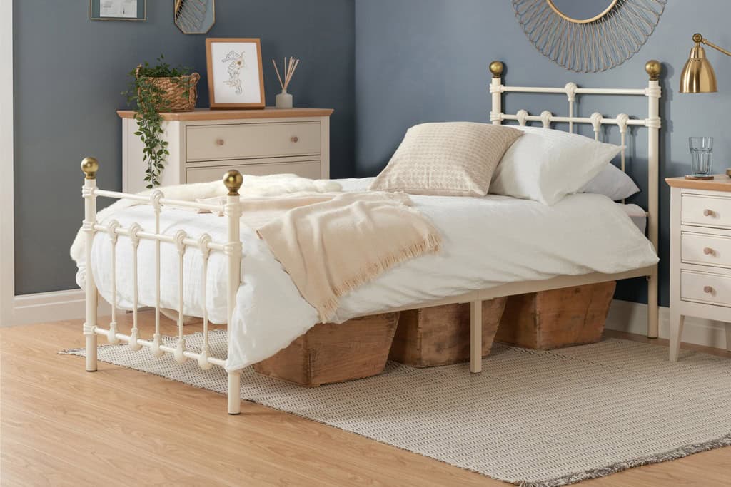 3ft Atlas Bedframe – Cream