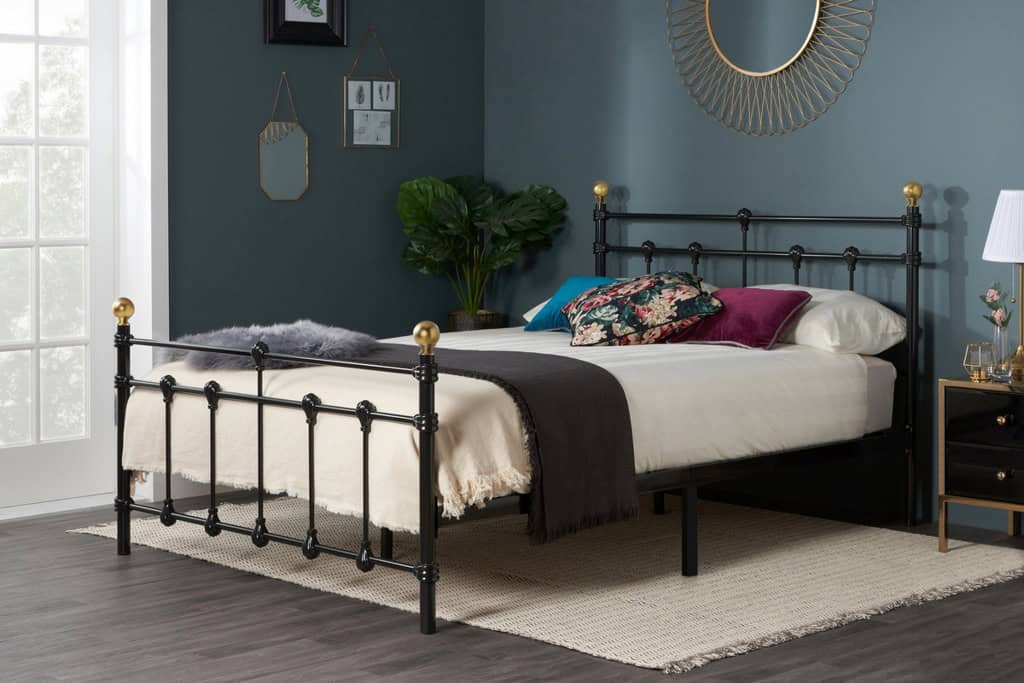 4ft6 Atlas Bedframe – Black
