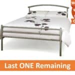 4ft6 Brennington Silver bedframe - Image 2