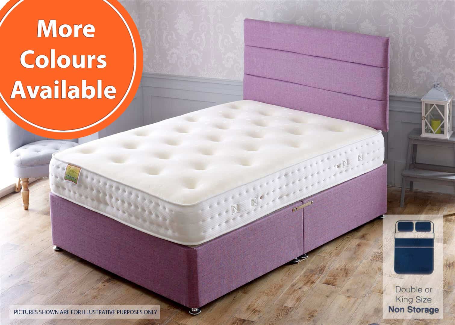 Apollo 4ft Calypso Bed