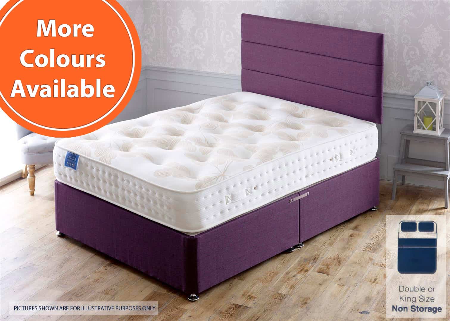 Apollo 5ft Chelsea Bed | Buy Online | Beds.ie