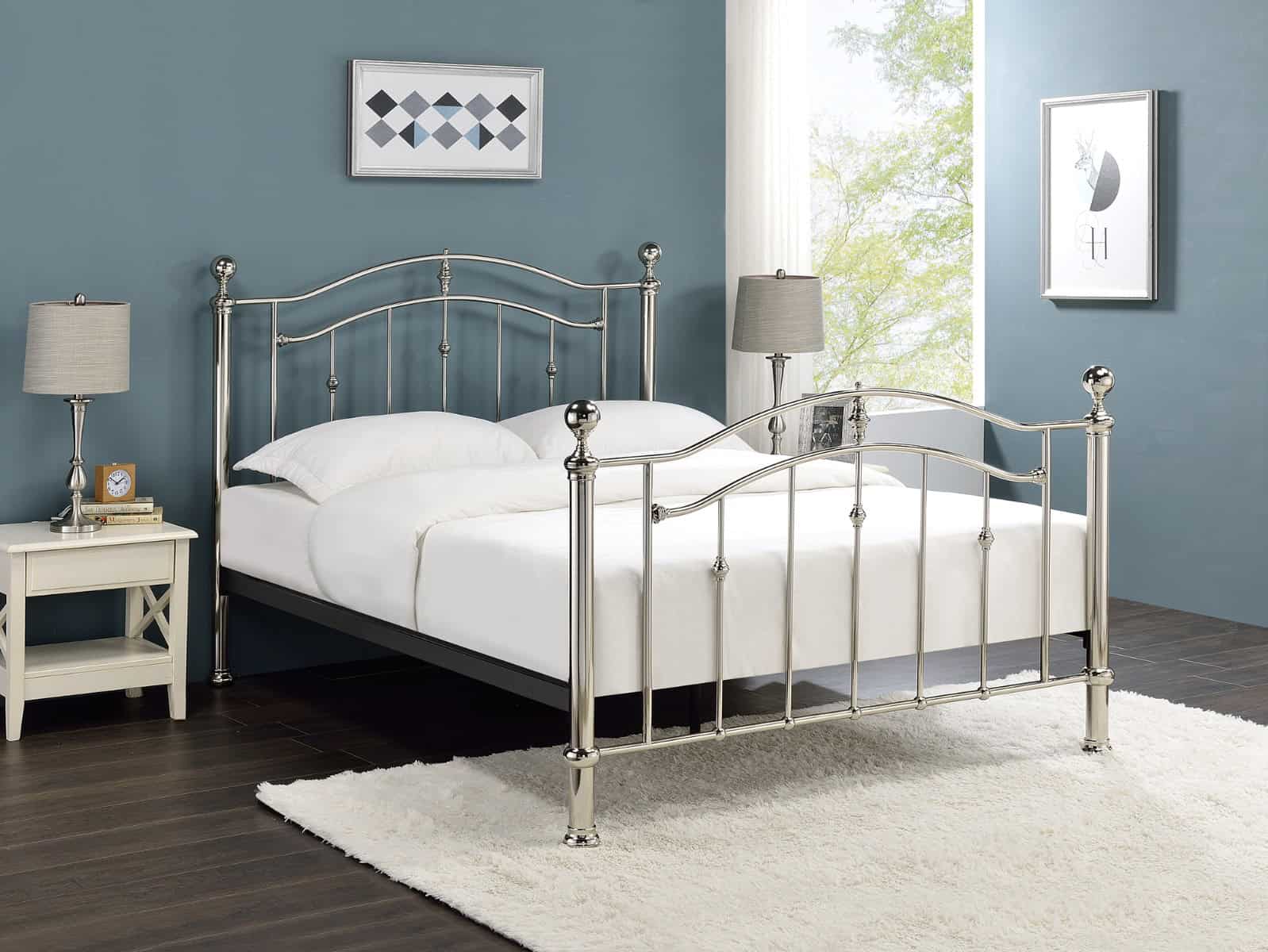 Limelight Callisto 5ft Bedframe – Chrome