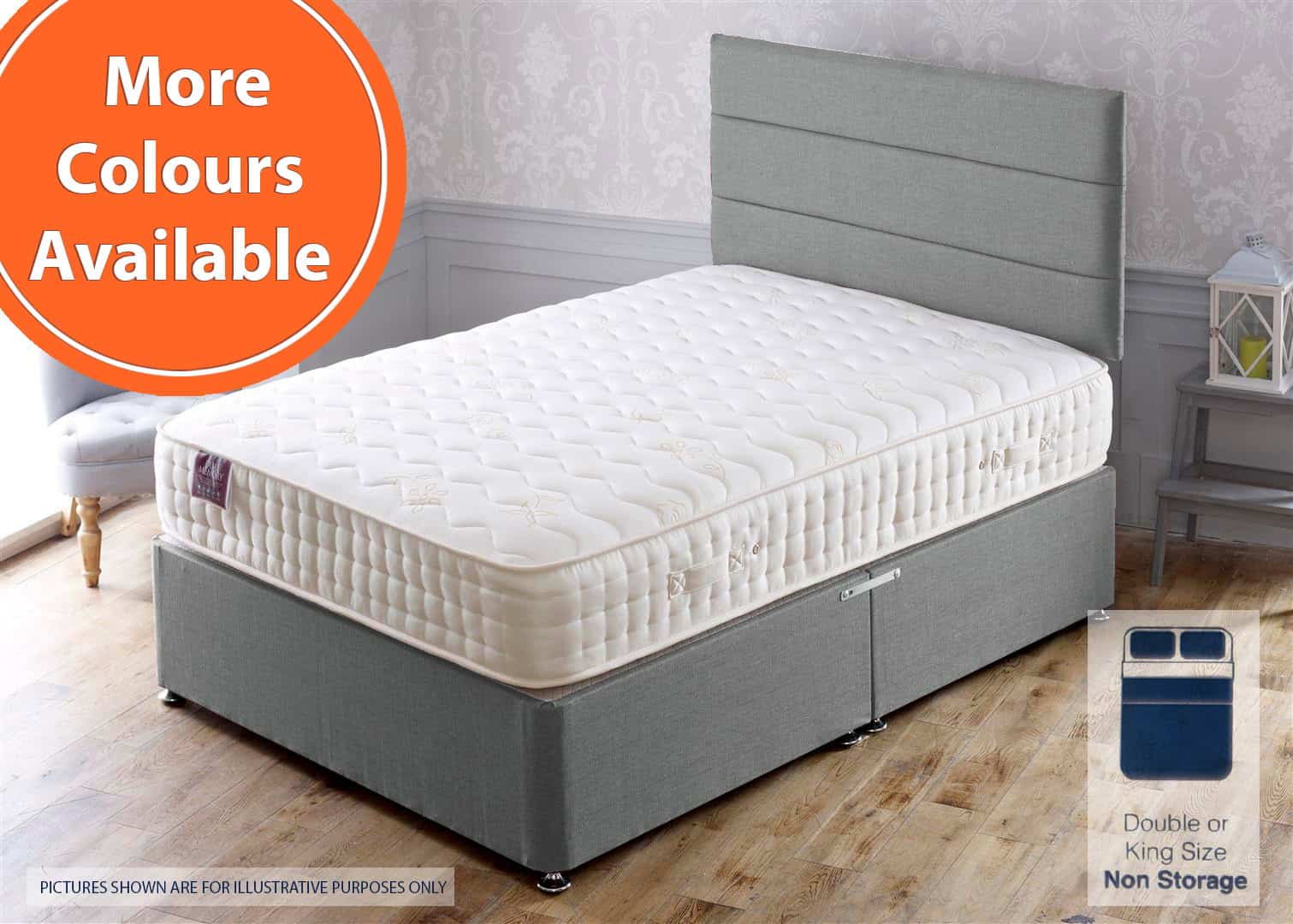 Apollo 4ft Dual Memory Bed