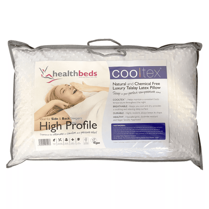 Healthbeds High Profile Talalay Latex Pillow