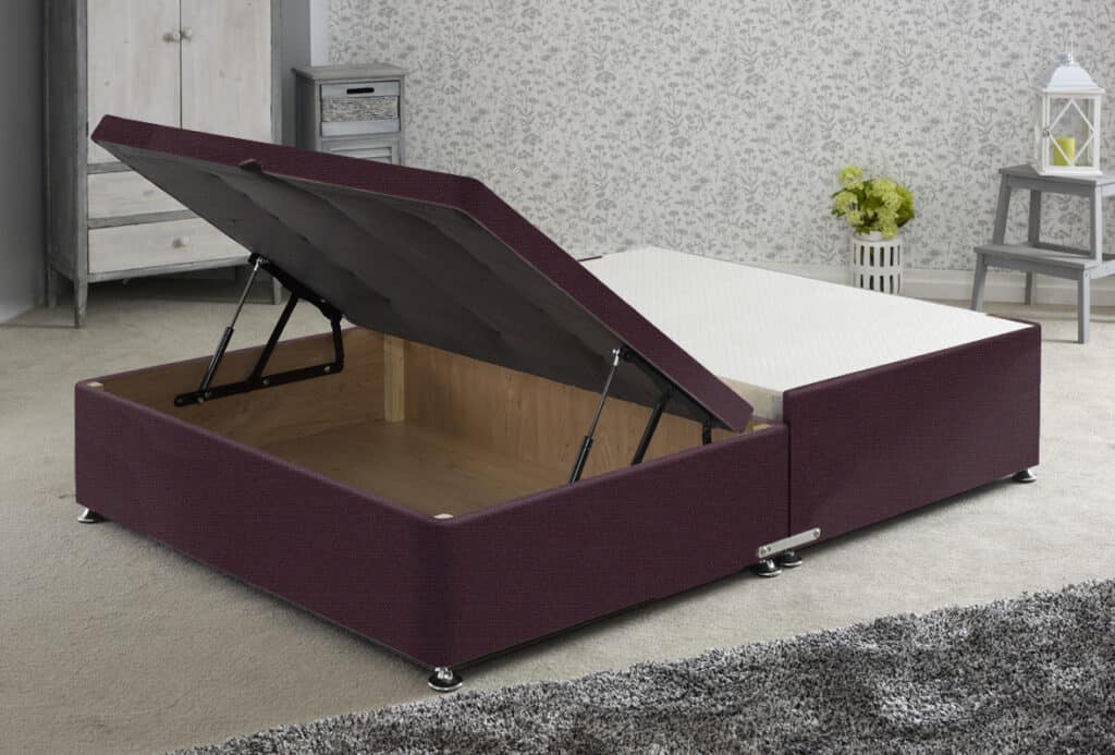 Apollo 5ft Azzure Purple Jumbo Ottoman Base