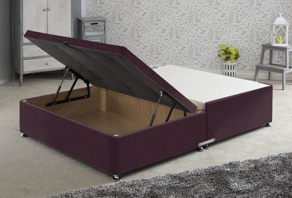 Apollo 5ft Azzure Purple Jumbo Ottoman Base