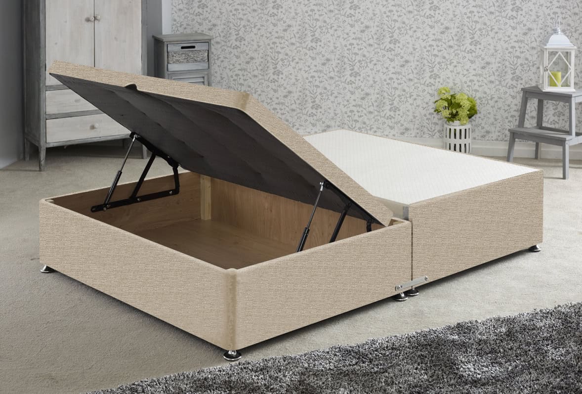 Apollo 4ft6 Beige Jumbo Ottoman Base