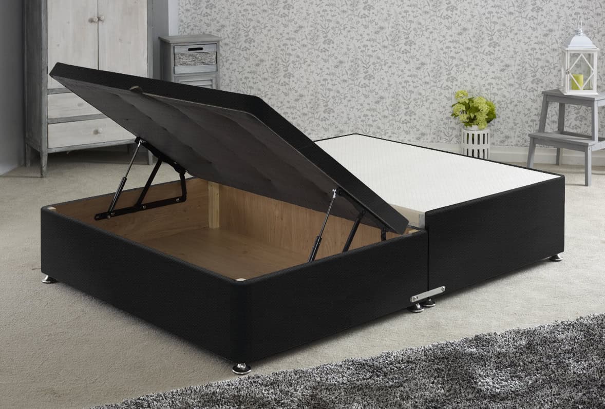 Apollo 6ft Black Jumbo Ottoman Base