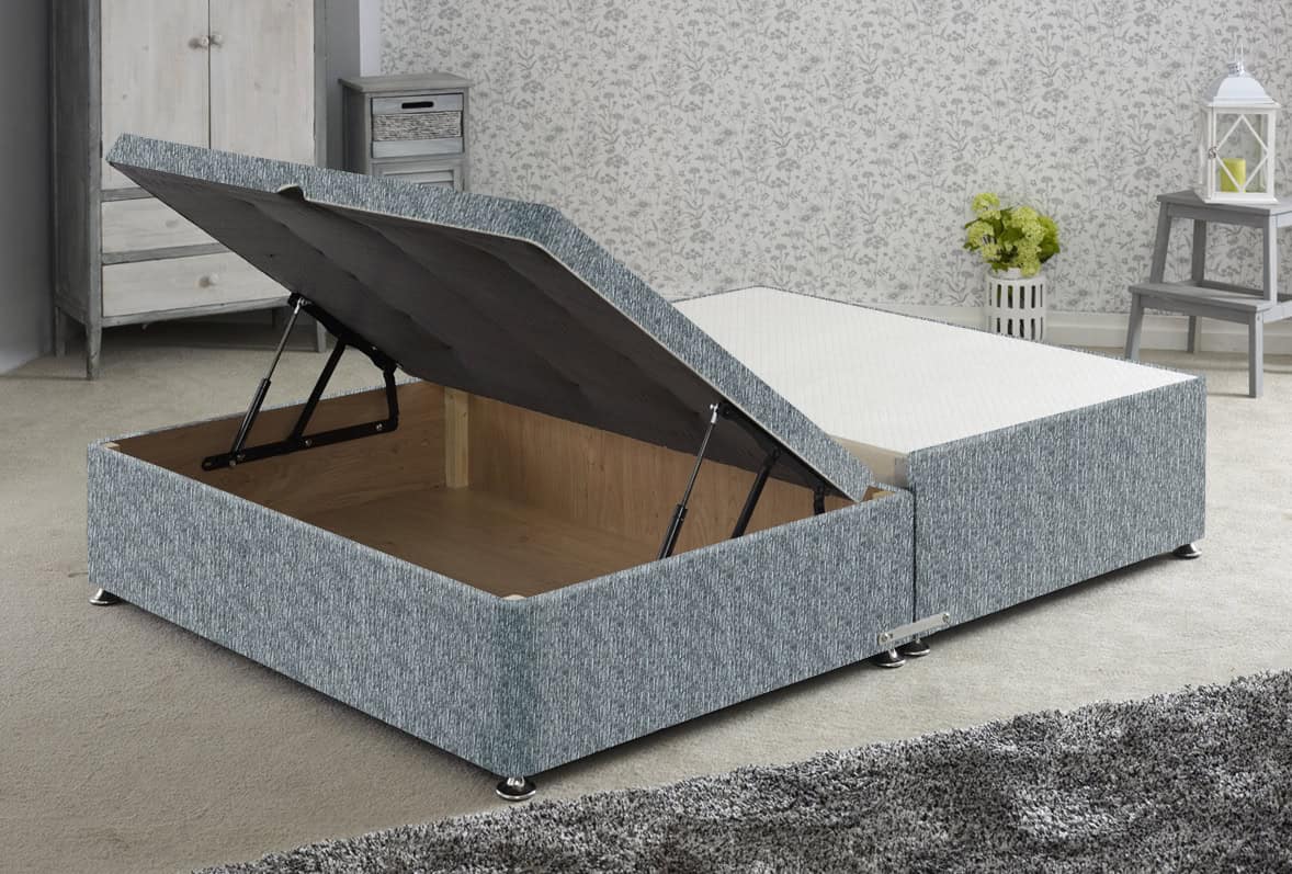 Apollo 4ft Grey Jumbo Ottoman Base