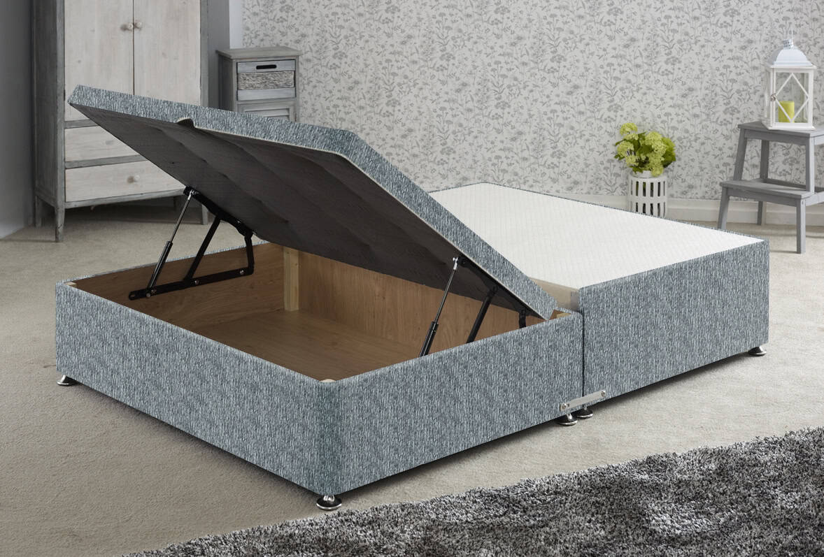 Apollo 6ft Grey Jumbo Ottoman Base