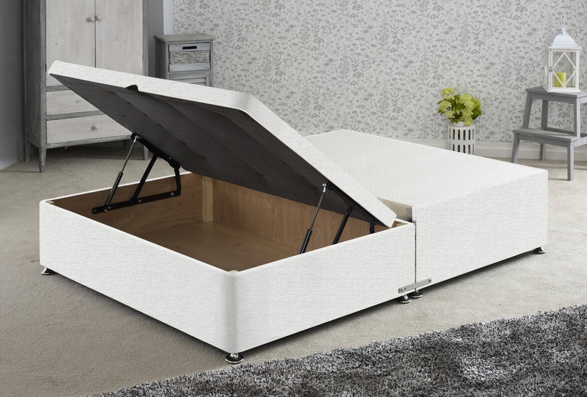 Apollo 6ft White Jumbo Ottoman Base