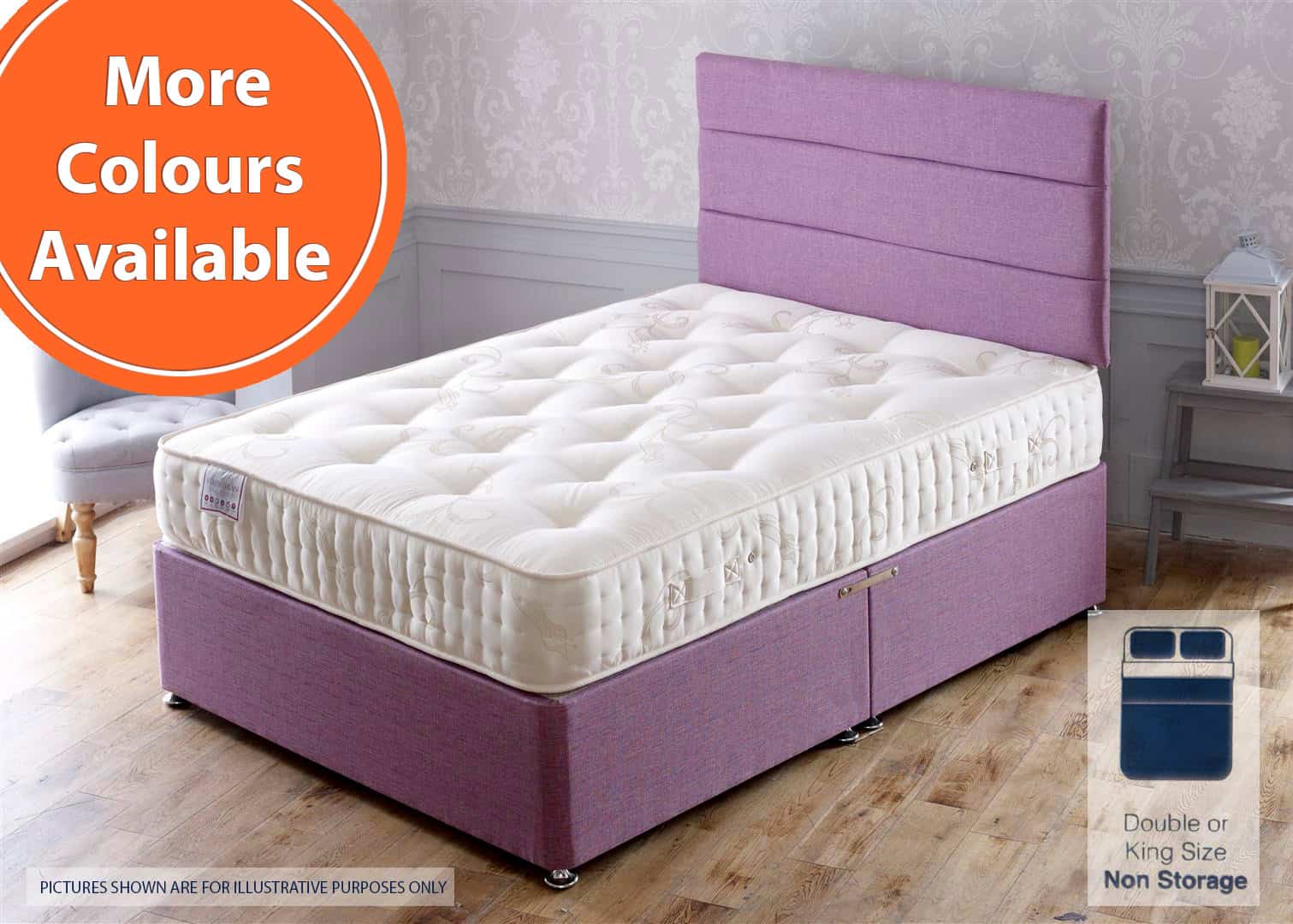 Apollo 4ft Korinthian Bed