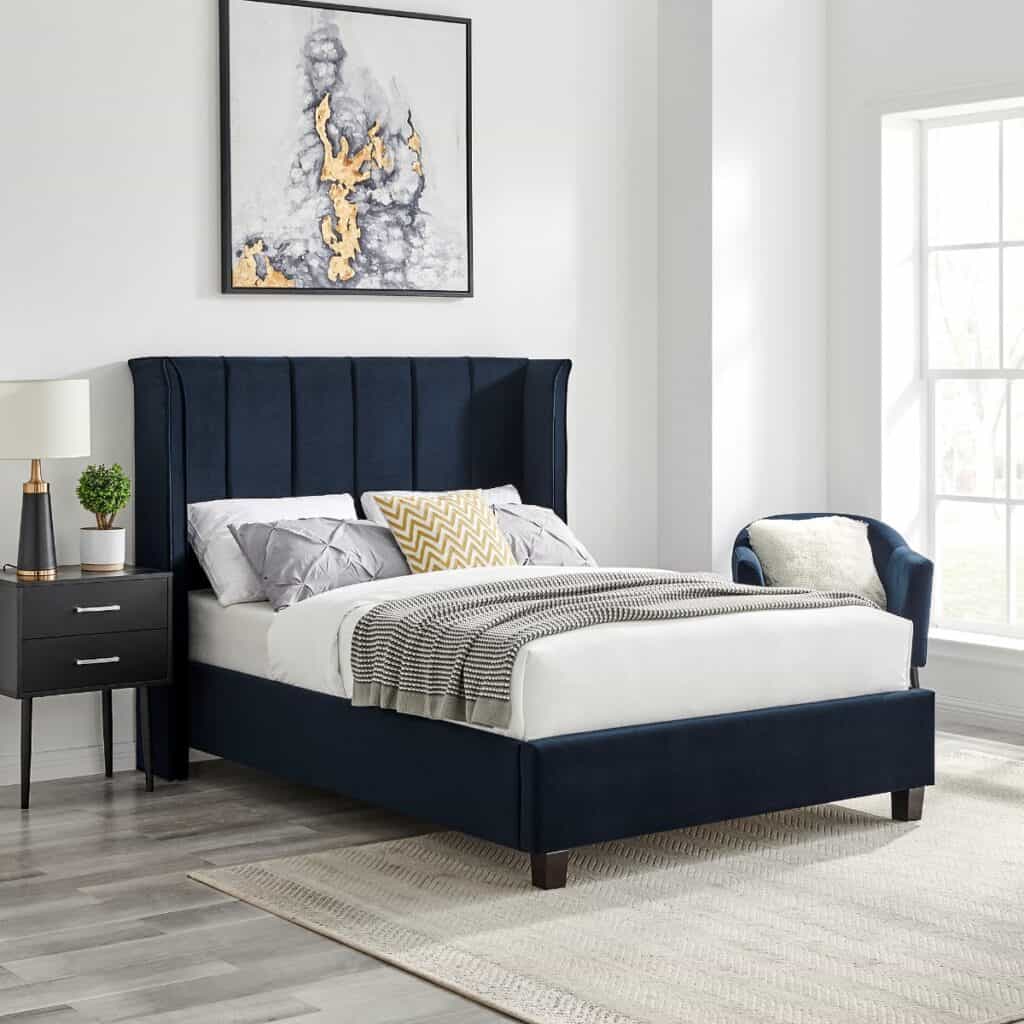 Limelight Polaris 5ft Bedframe - Navy Blue