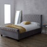 Limelight Orbit 5ft Bedframe - Silver - Image 1