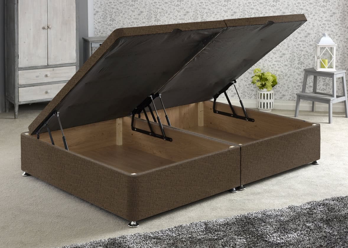 Apollo 4ft Azzure Hessian Side Ottoman Base