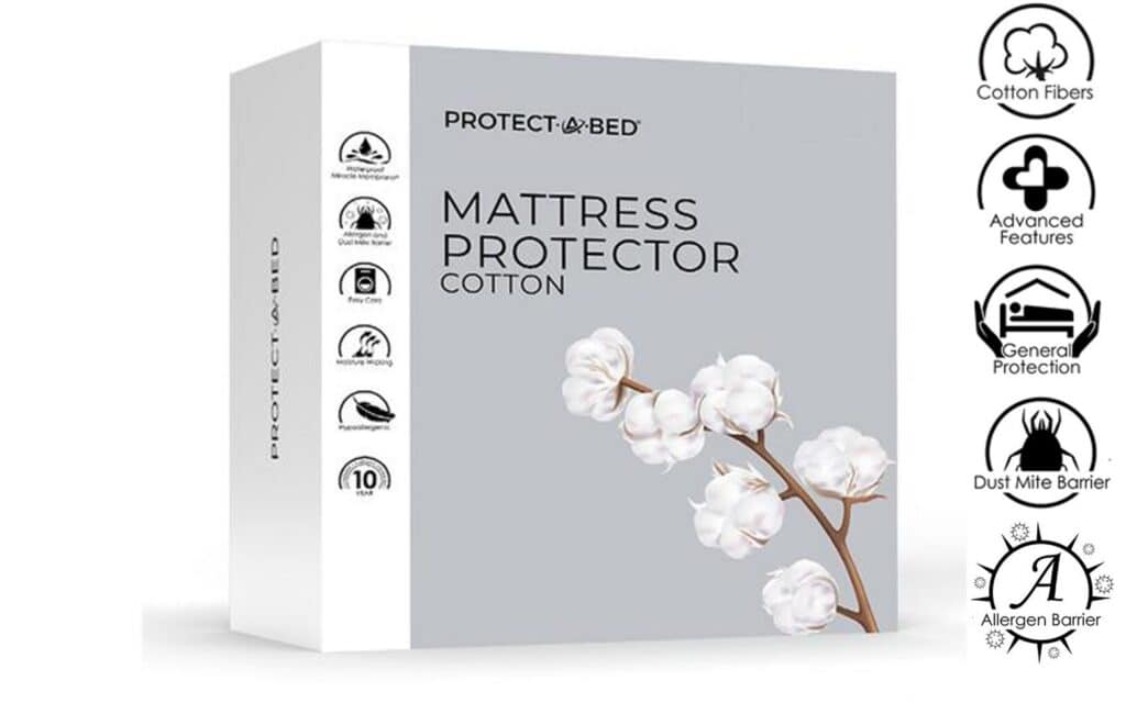 Protect-A-Bed Cotton 6ft Mattress Protector