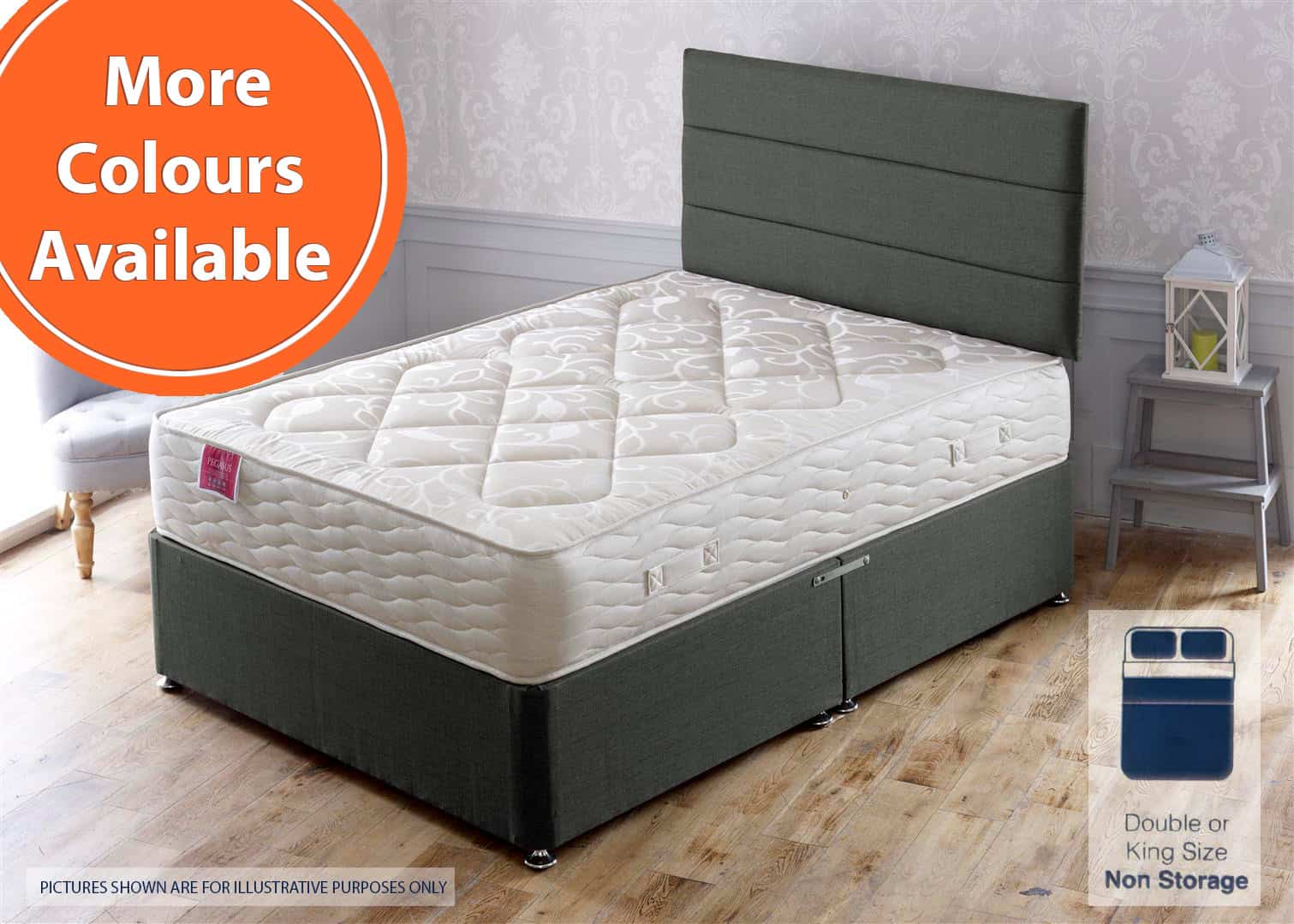 Apollo 4ft Pegasus bed