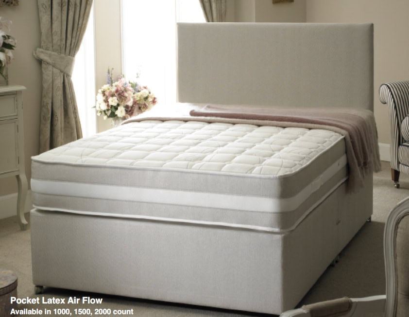 Easy Rest 3ft 1000 Pocket Latex 2 Drawer Bed
