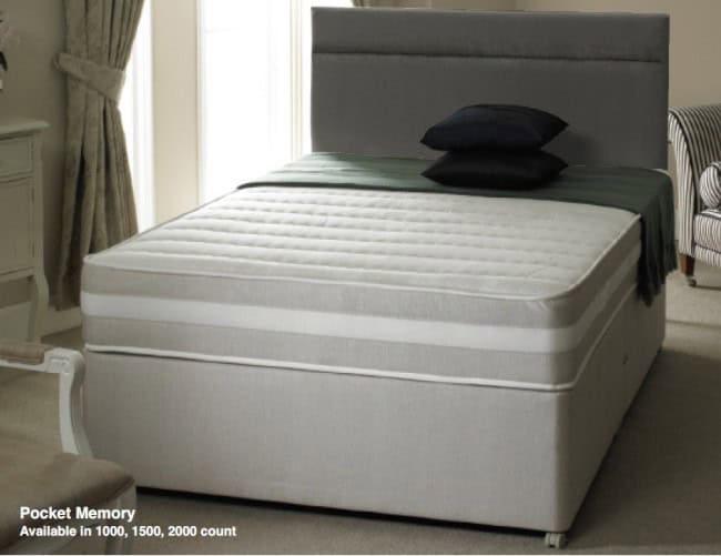 Easy Rest 4ft 2000 Pocket Memory Bed