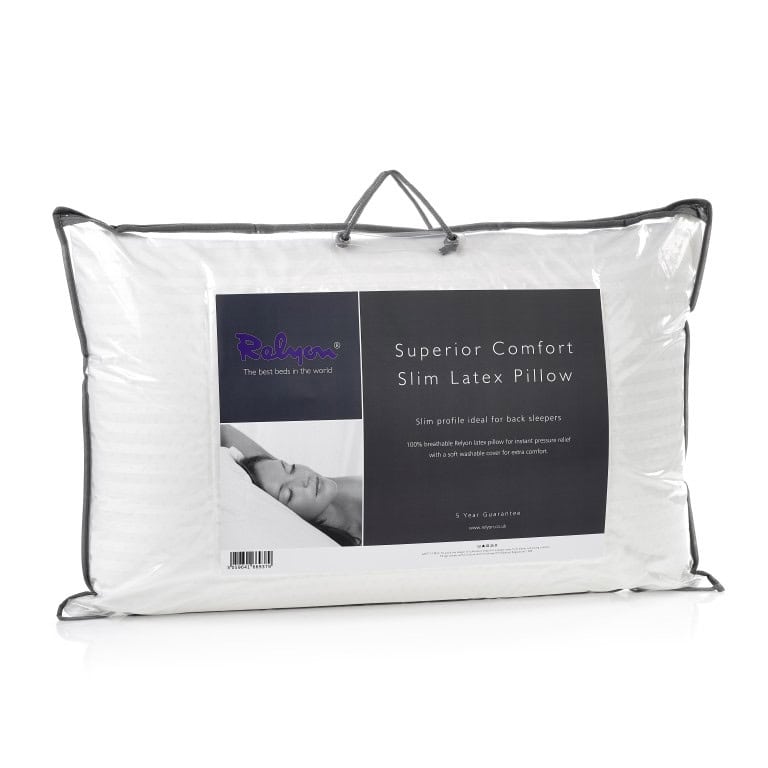 Relyon Superior Comfort Slim Latex Pillow