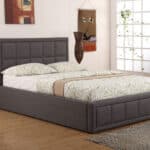 5ft Sia Ottoman Bedframe - Grey - Image 1