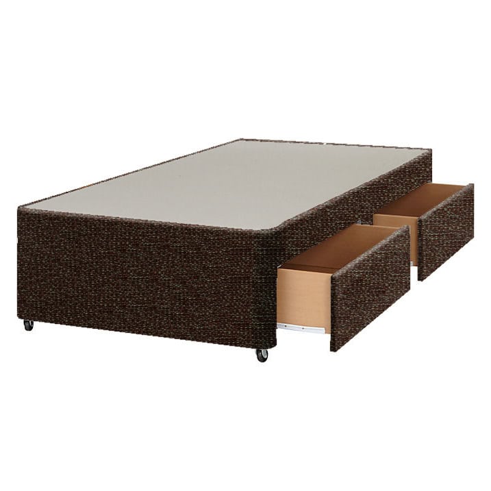 Apollo 2ft6 Brown 2 Drawer Divan Base