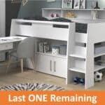 Parisot Swan Mid Sleeper - White - Image 1