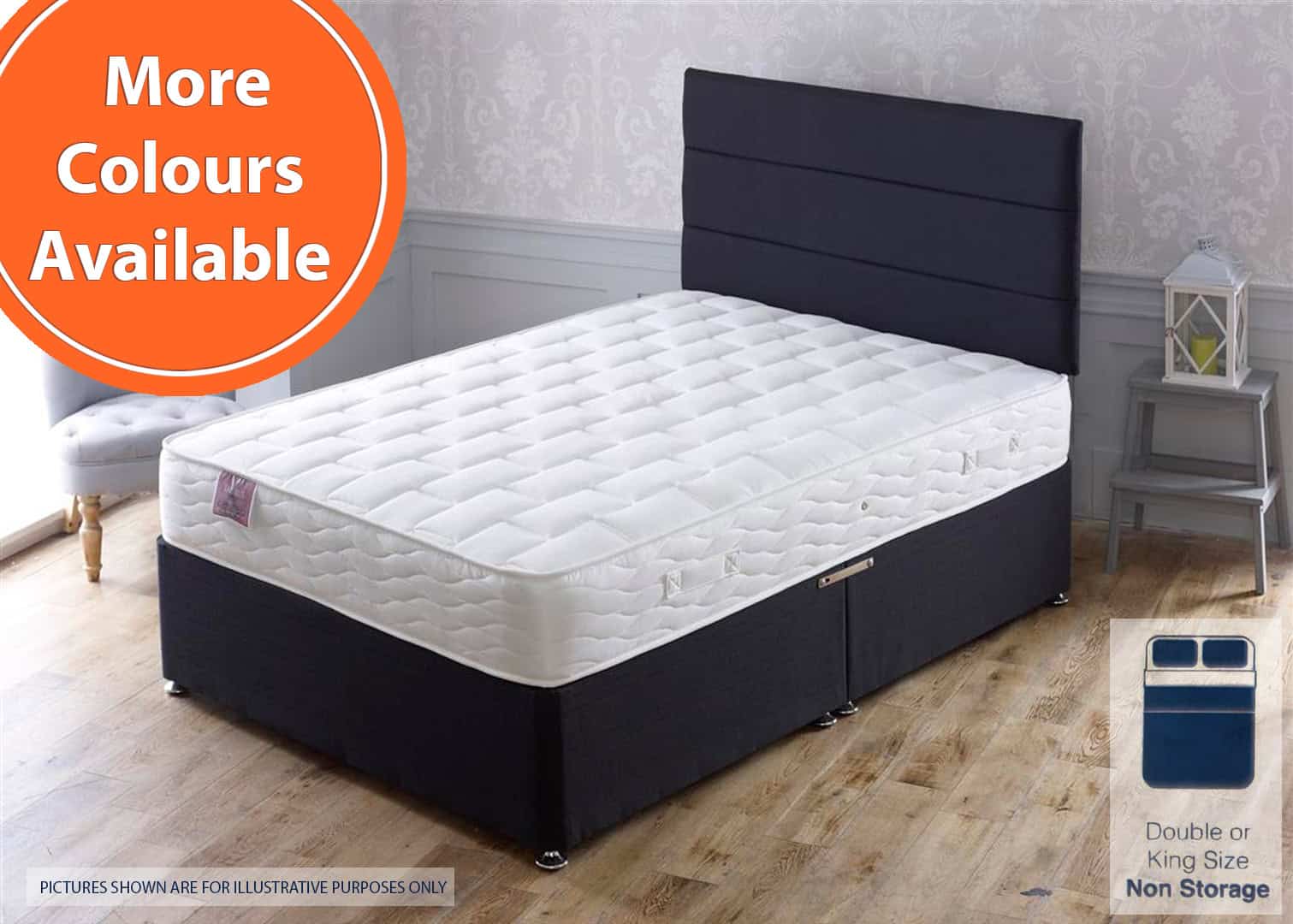 Apollo 4ft Taurus Bed