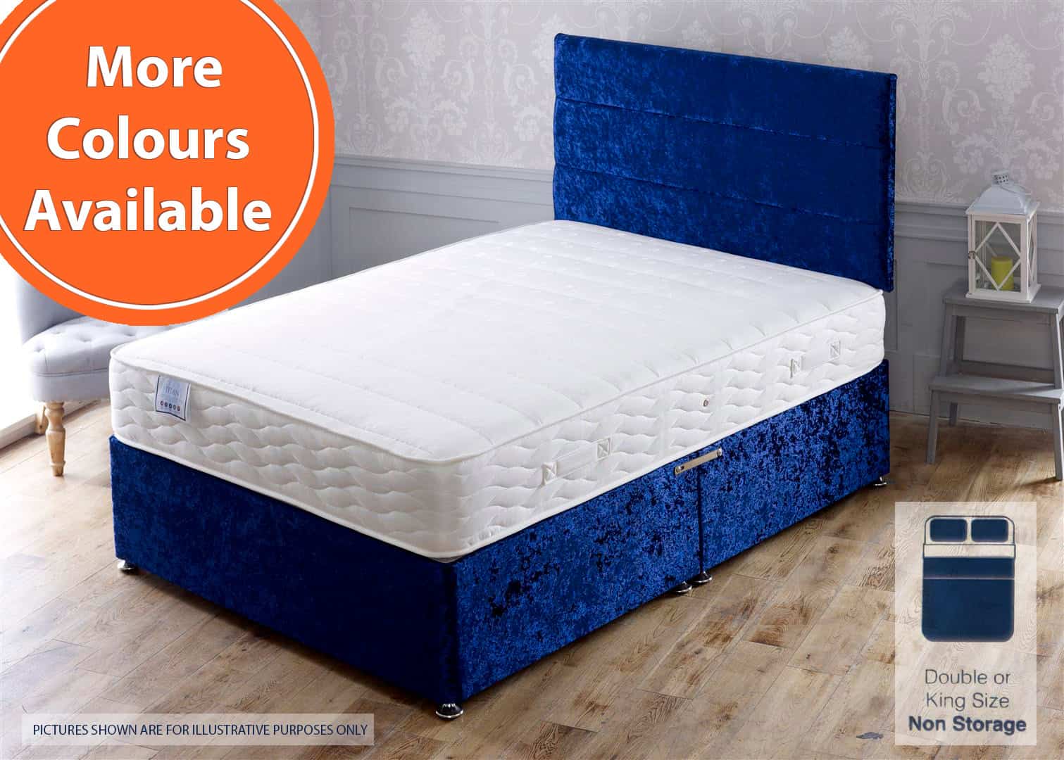 Apollo 4ft Titan Bed