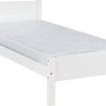 Amber 3ft Bedframe - White - Image 2