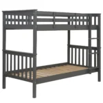 Gabby Single Bunk Bed - Grey - Image 5